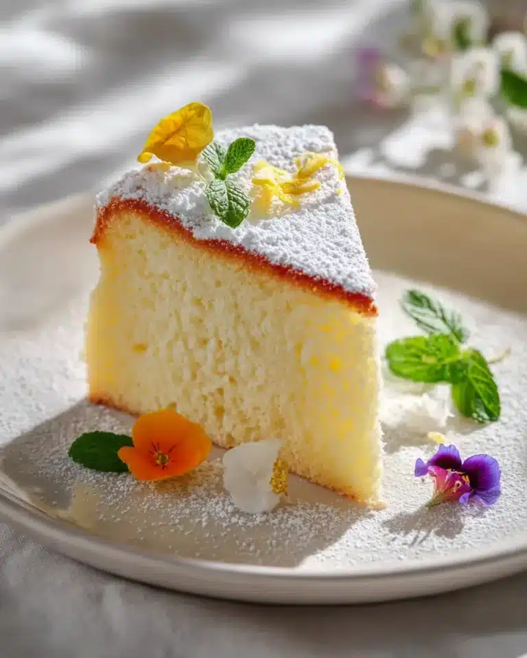 Japanischer Wolkenkuchen: Gateau Nuage – Ein himmlischer Genuss – Snackerra
