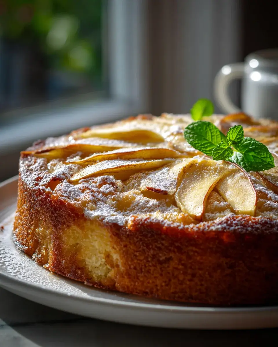 Klassischer Apfel Zimt Kuchen Mit Gewürzen