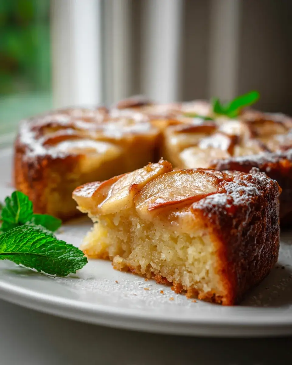 Klassischer Apfel Zimt Kuchen Mit Gewyrzen