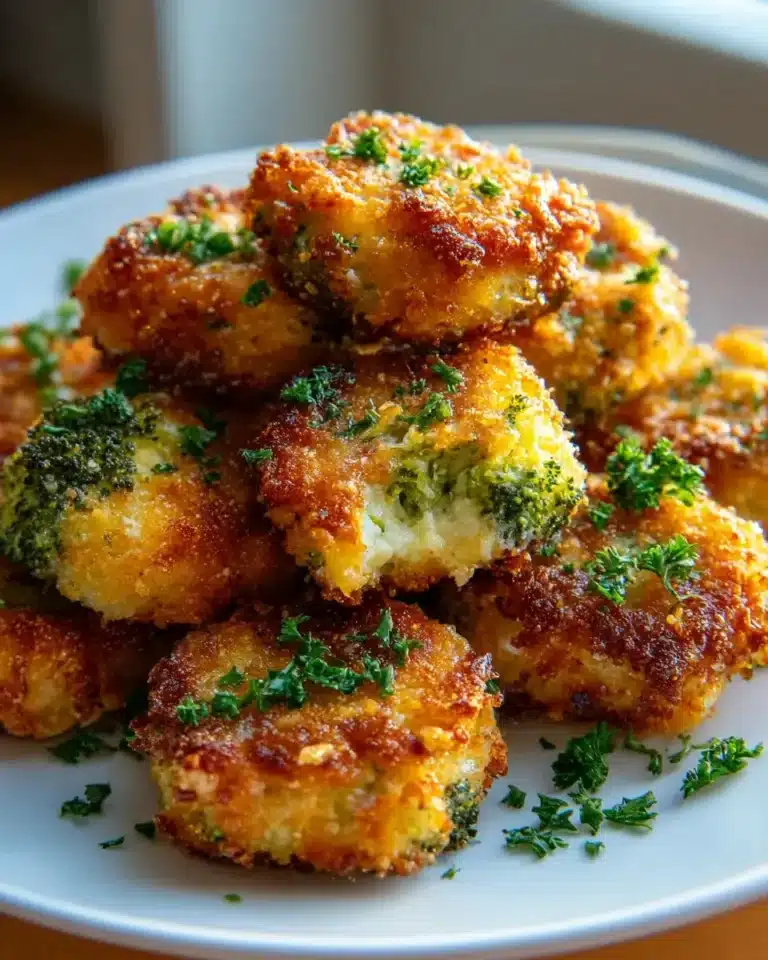 Knusprige Brokkoli Käse Nuggets – Leckere, gesunde Snacks!