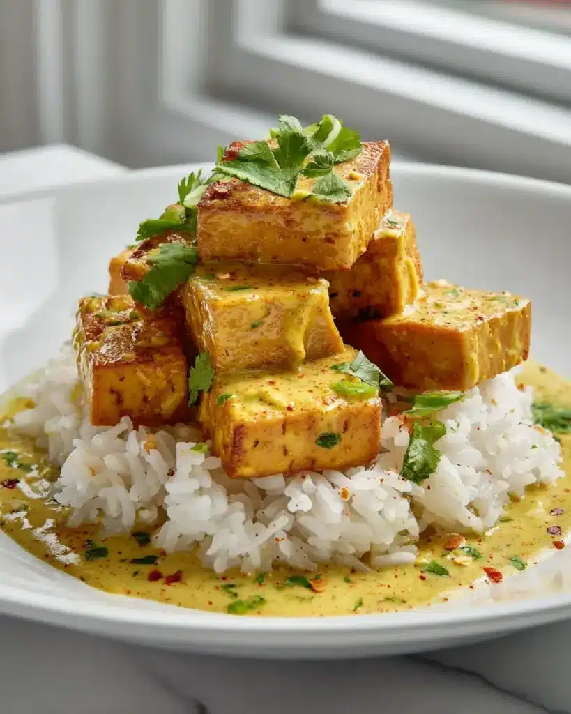 Veganes Kokos-Limette-Tofu: Cremig, frisch, exotisch genießen!