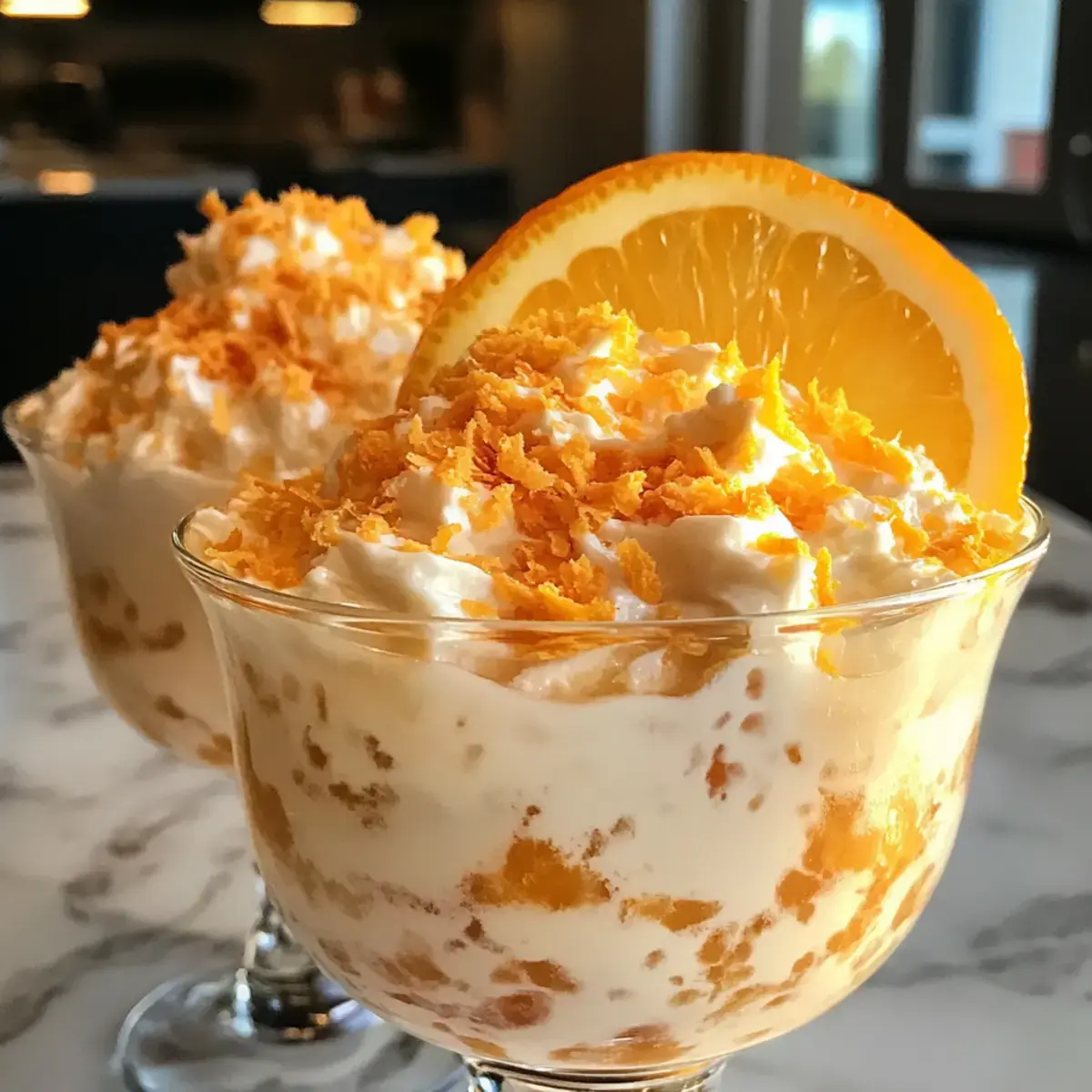 Kokosnuss Orangen Glow