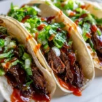 Korean BBQ Short Rib Tacos