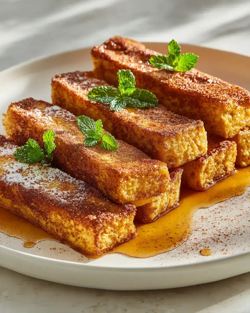 Kürbis French Toast Sticks