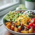 Loaded Potato Taco Bowl