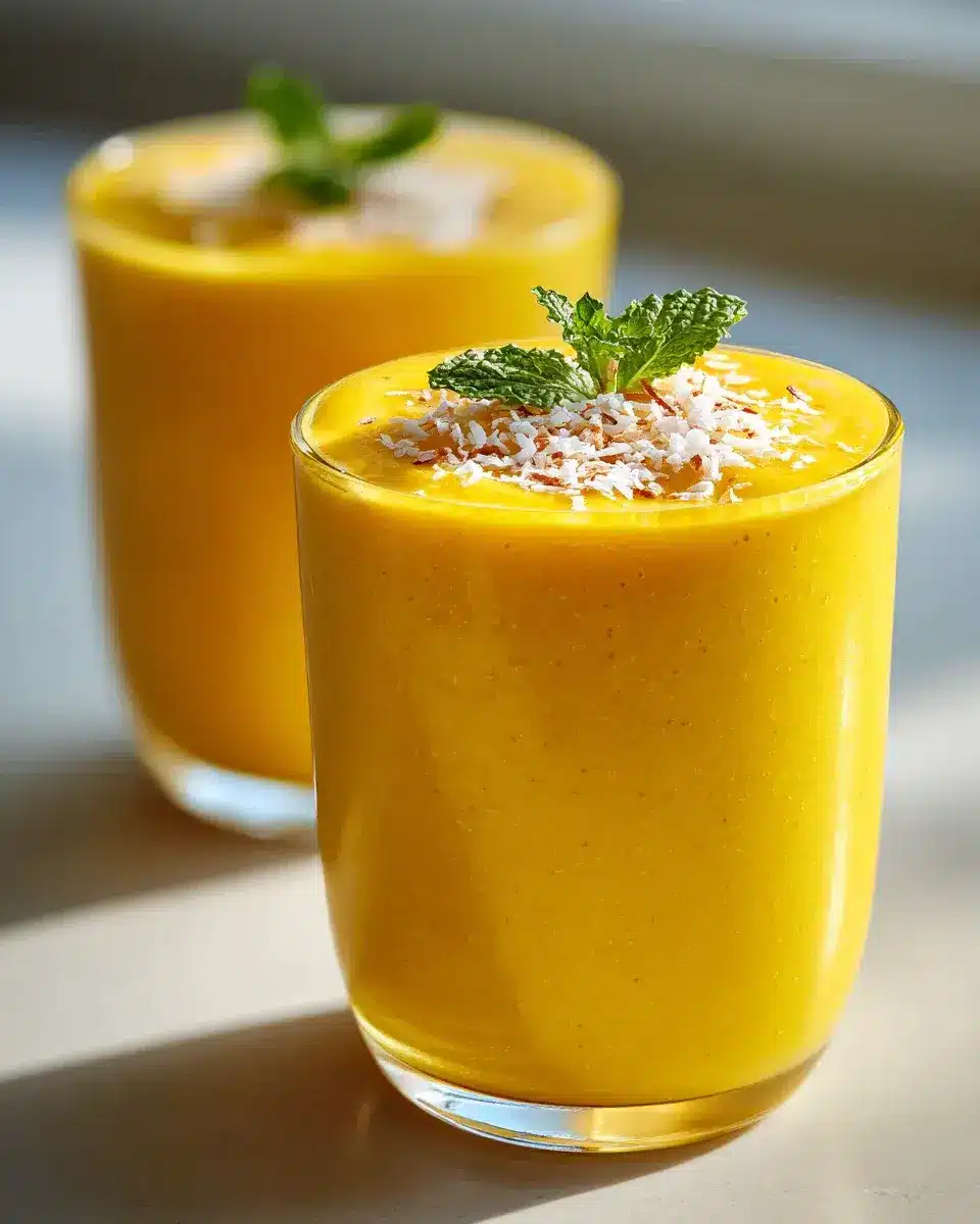 Mango Ananas Tropen Smoothie