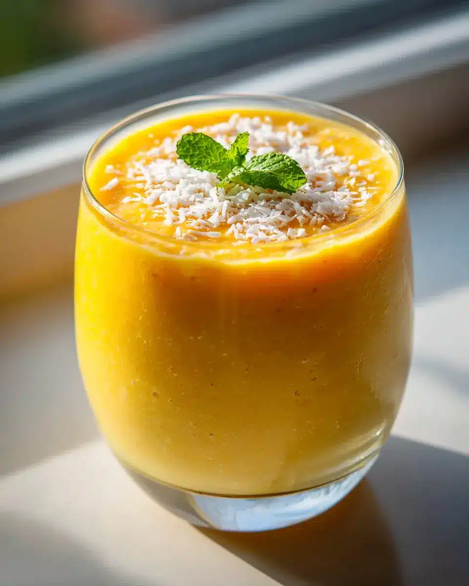 Mango Ananas Tropen Smoothie
