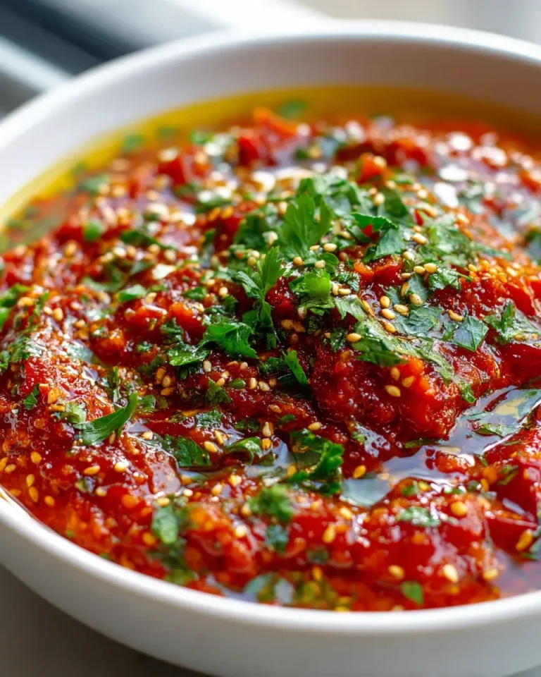 Marokkanische Tomaten-Paprika Sauce: Einfach & Aromatisch – Snackerra