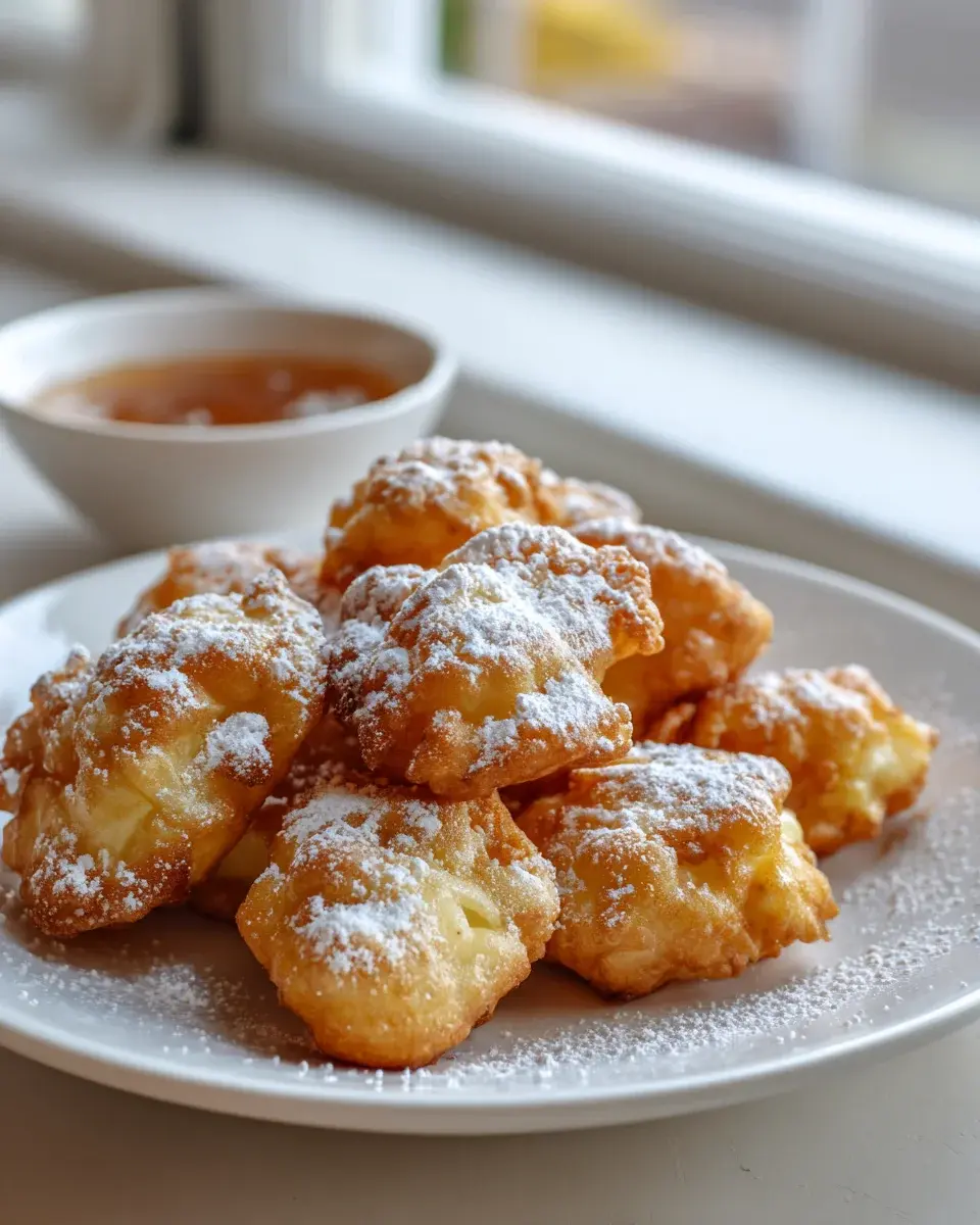 Milchreispuffer mit Apfel