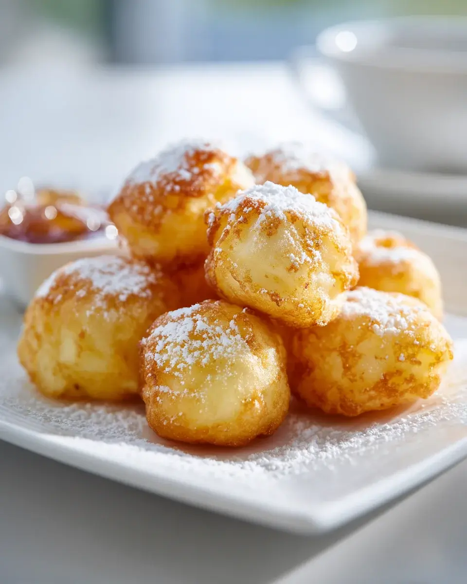 Milchreispuffer mit Apfel