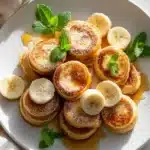Mini Banana Pancake Bites
