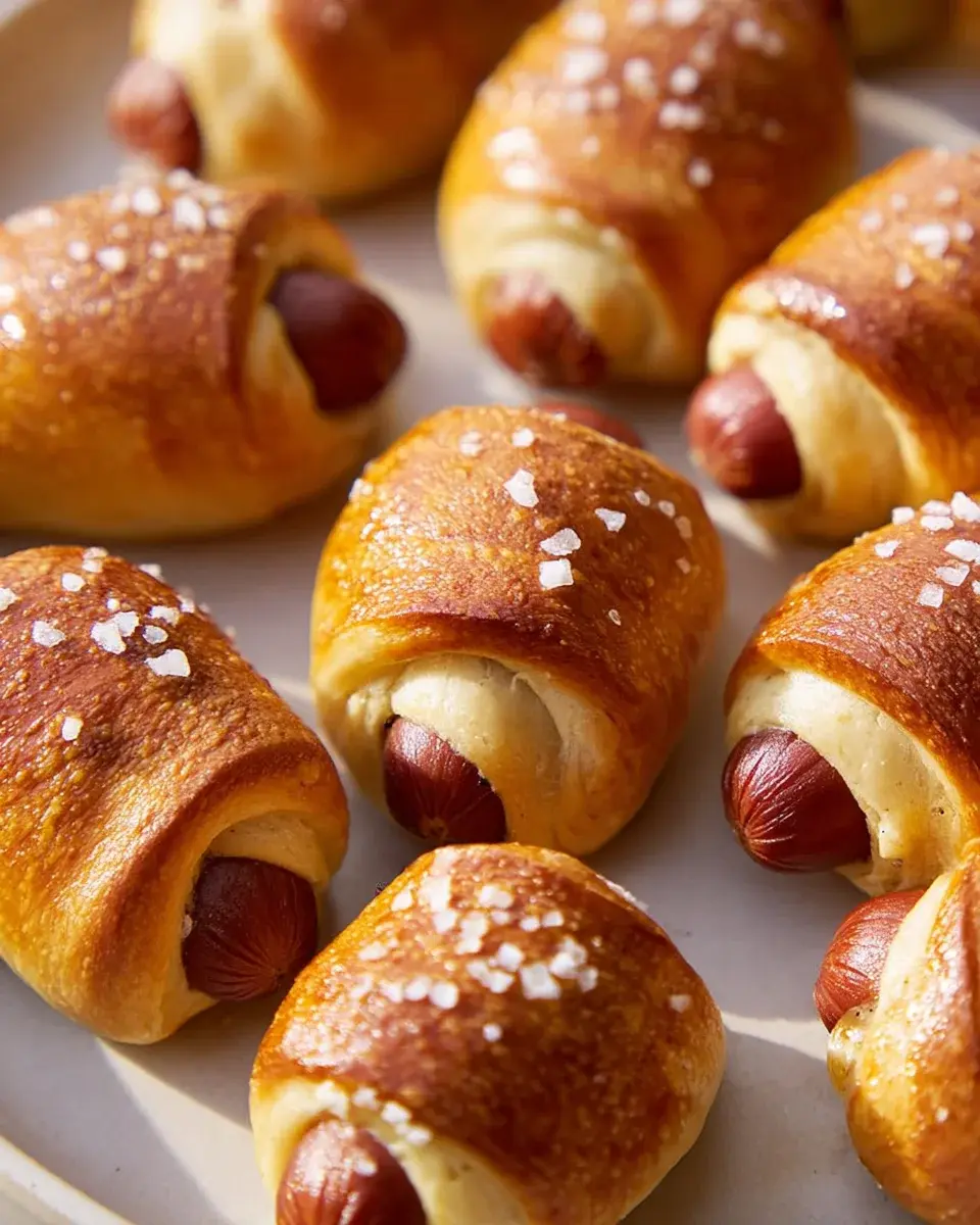 Mini Pretzel Dogs
