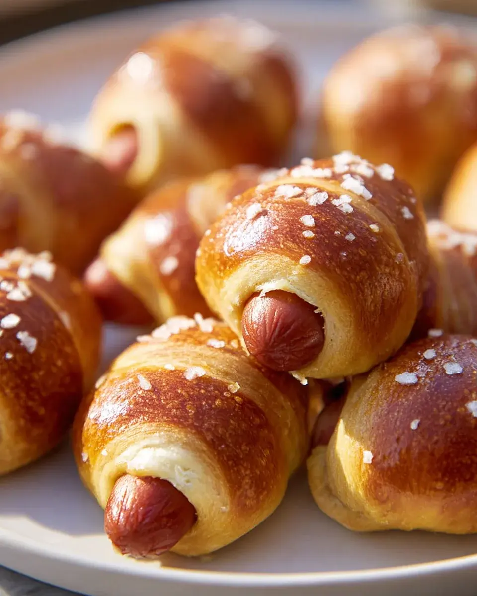 Mini Pretzel Dogs