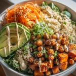 Miso Glazed Sweet Potato Bowl