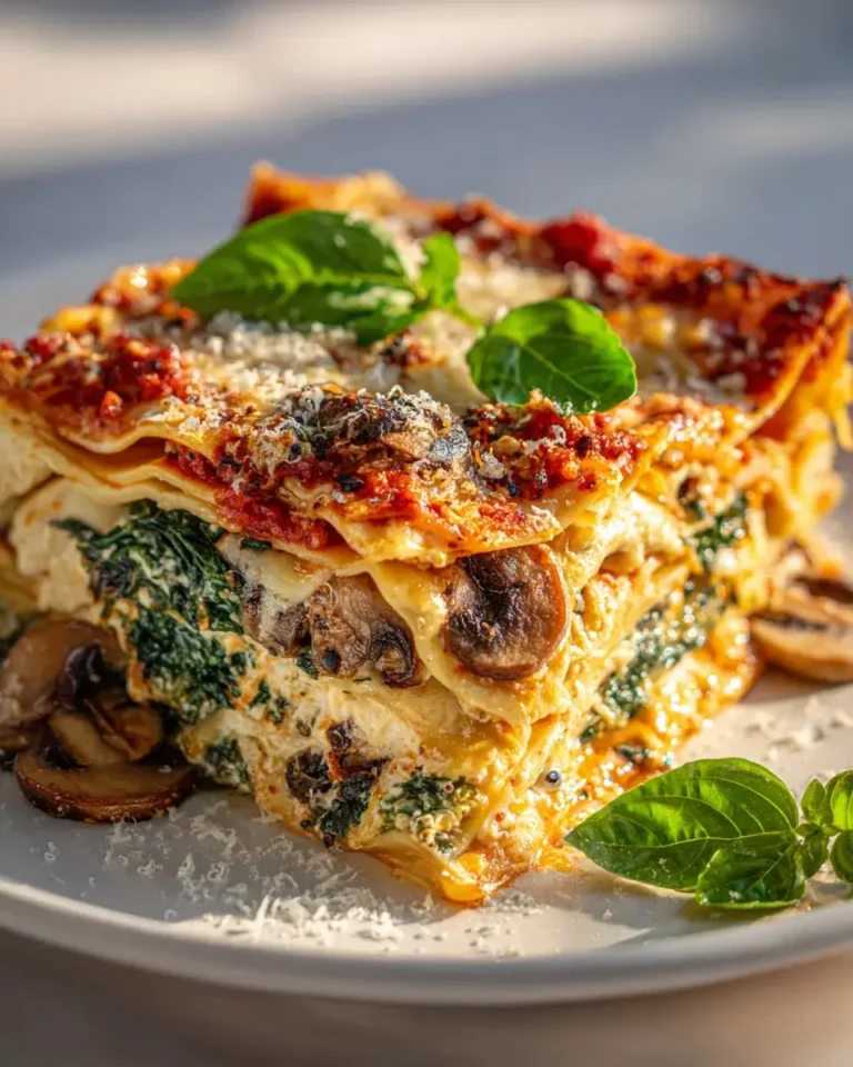 Pilz-Spinat-Lasagne: Herzhaft, cremig & unwiderstehlich lecker! – Snackerra