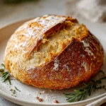 No Knead Alkoholfreies Bierbrot