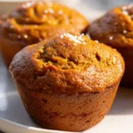One Bowl Peanut Butter Sweet Potato Muffins