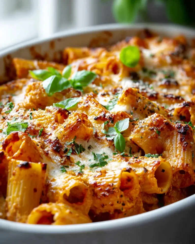 Ofen-Rigatoni aus einer Pfanne: Dein schnelles Feierabendessen