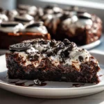 Oreo Fudge Brownie Pizza