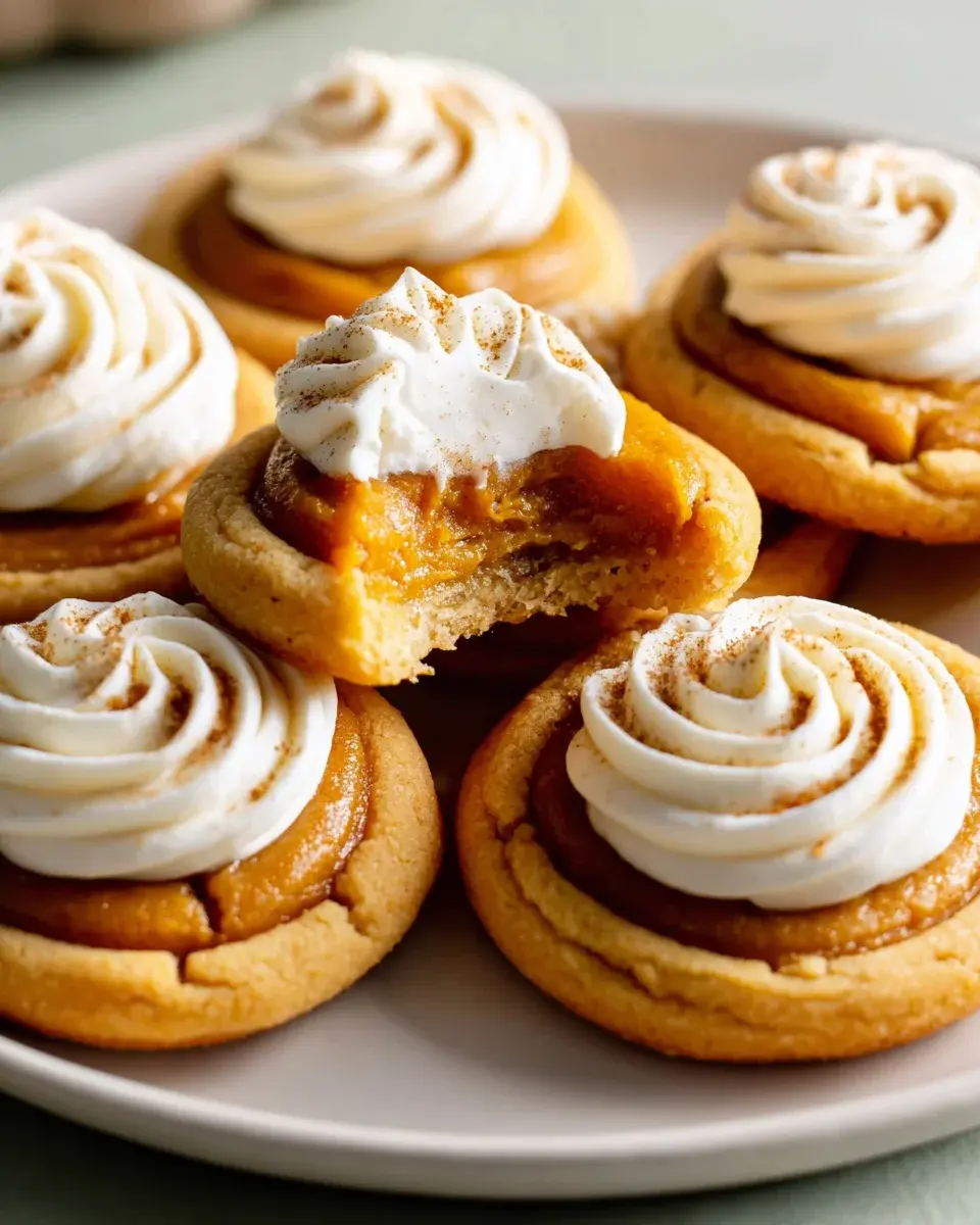 Pumpkin Pie Cookies