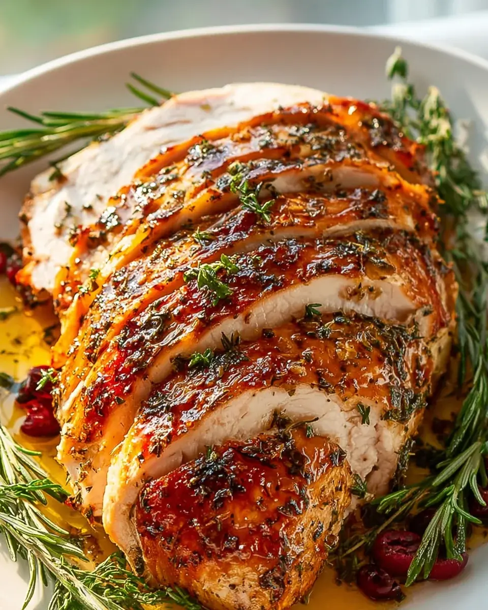 Putenbrust Knoblauch Kryuterbutter