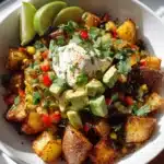 Schnelle Kartoffel Taco Bowl Meal Prep