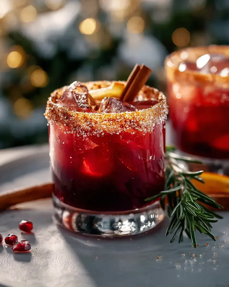 Spiced Christmas Margarita