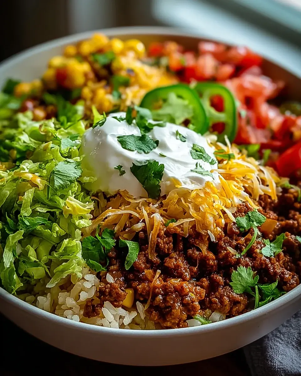 Taco Rice Bowl