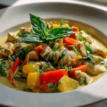 Thai Coconut Chicken Curry Skillet