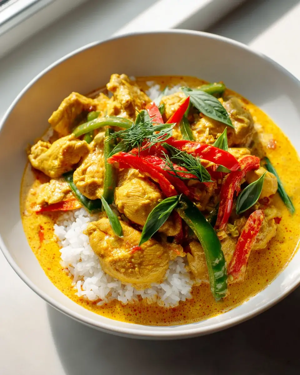 Thai Coconut Curry Chicken
