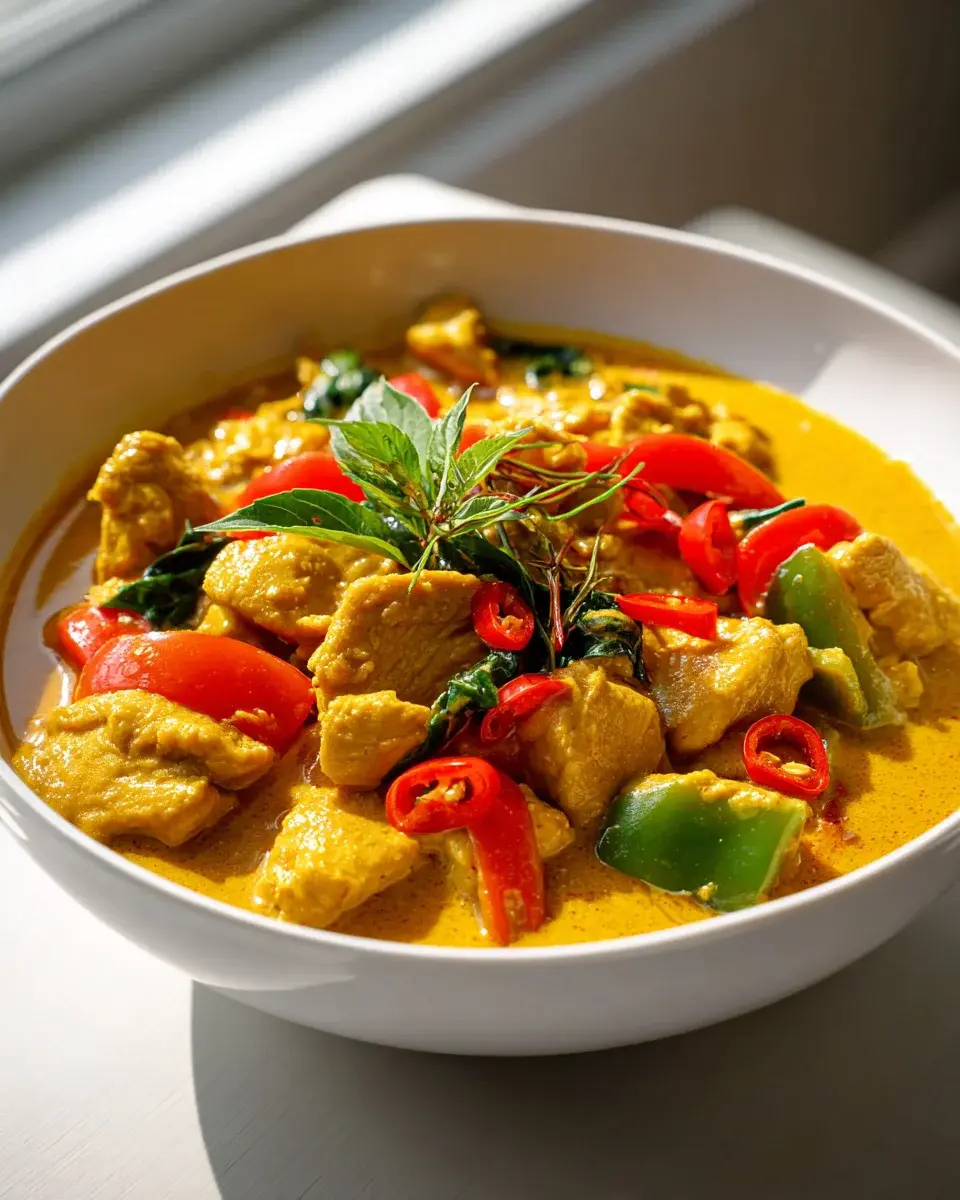 Thai Coconut Curry Chicken