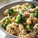 Vegan Broccoli Alfredo Cashew Pasta