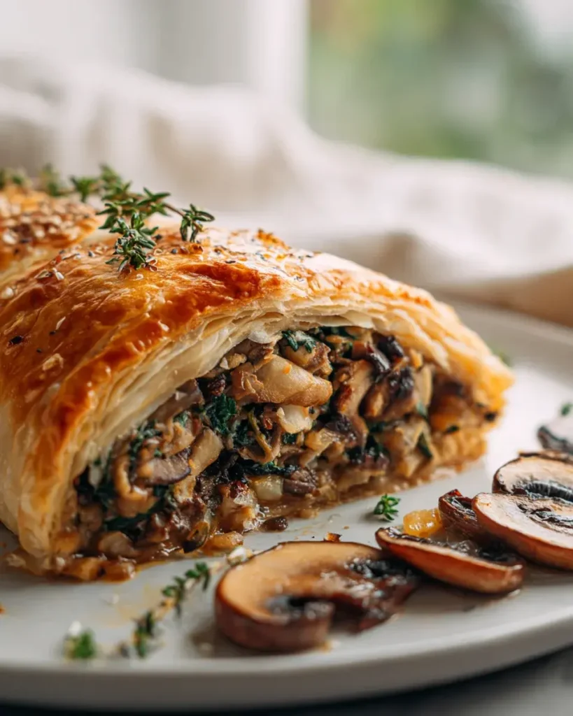 Vegetarischer Pilz Wellington: Dein Weihnachts-Festessen – Snackerra