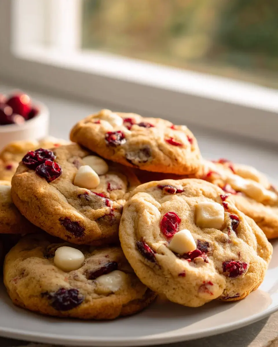 Weiye Schokolade Cranberry Cookies