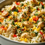 Wyrziger Hyhnchen Reis Auflauf