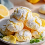 Zitronen Crinkle Kekse das Geheimnis dauerhaft perfekter Risse