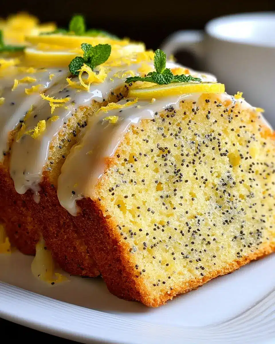 Zitronen Mohn Kuchen Rezept