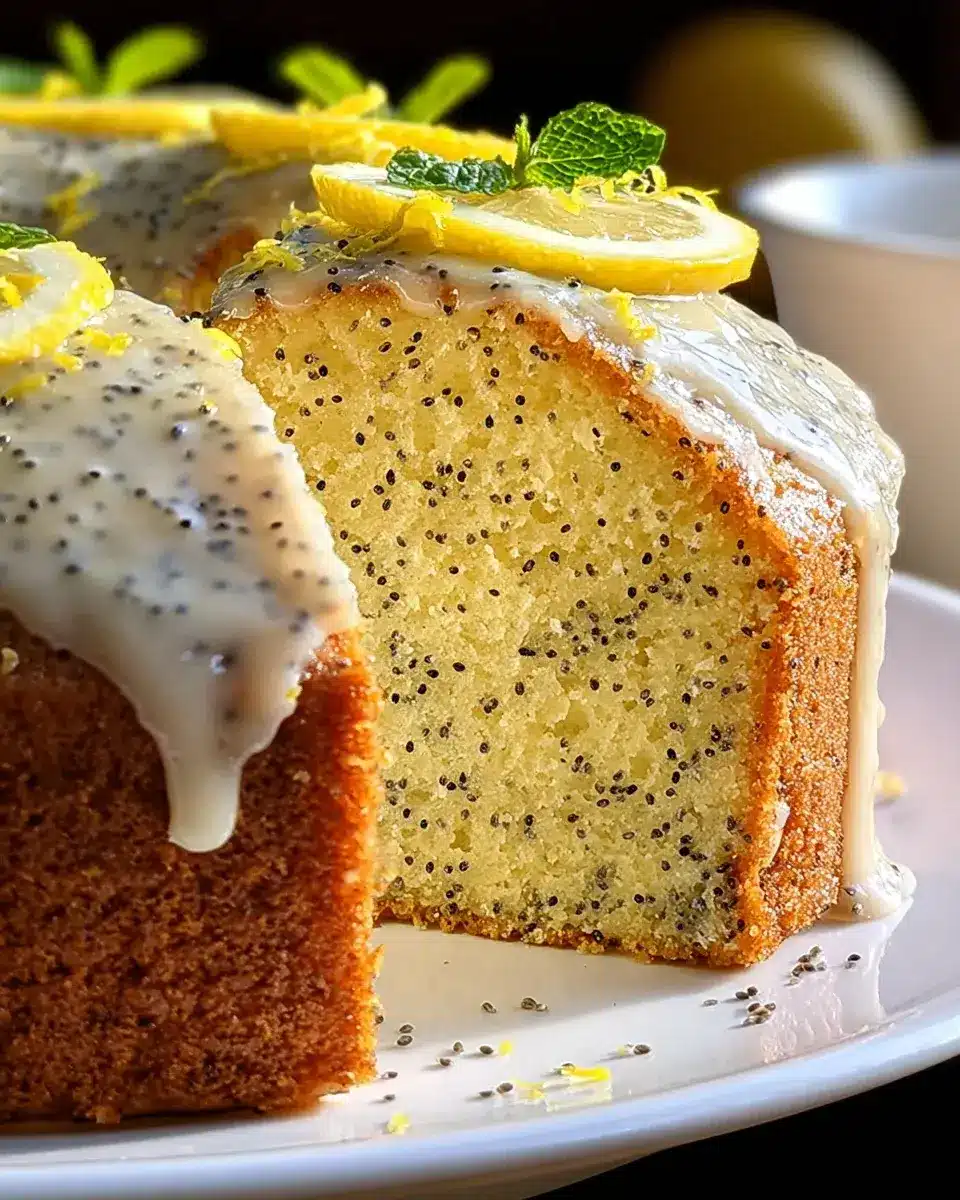 Zitronen Mohn Kuchen Rezept