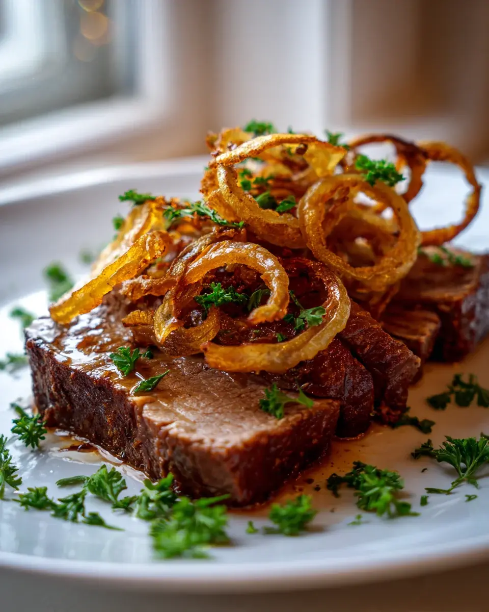 Zwiebelrostbraten