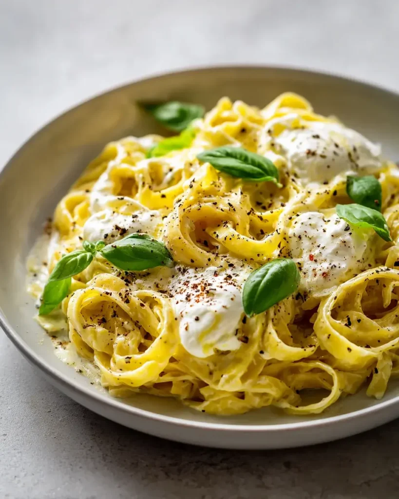 Cremige Burrata Pasta: Ein köstliches Rezept für Feinschmecker – Snackerra