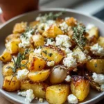 gerostete kartoffeln feta knoblauch rezept