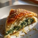 syyer Spinat Byrek mit Honig und Sesam