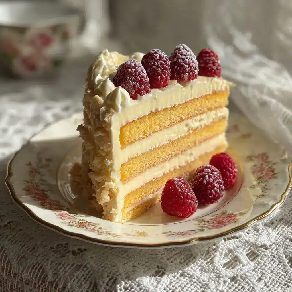Alkoholfreie Vanille-Creme Torte
