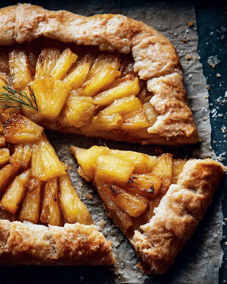 Ananas-Galette Rezept
