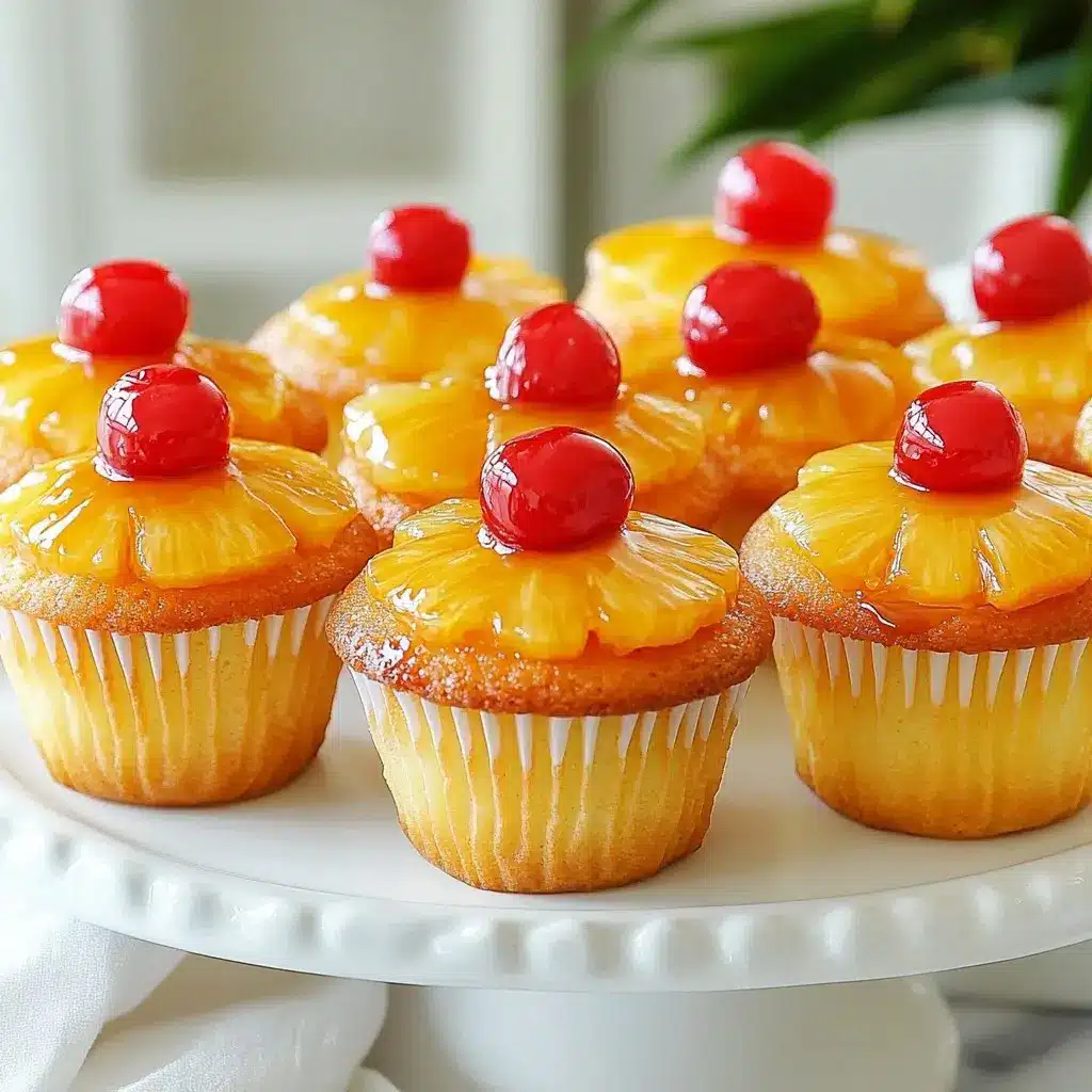 Ananas upside down Cupcakes