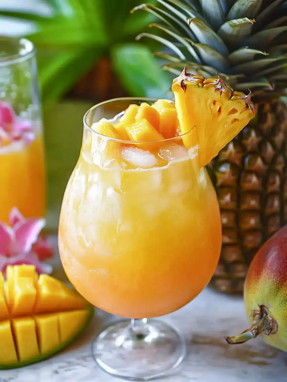 Ananass Mango Rum Punch