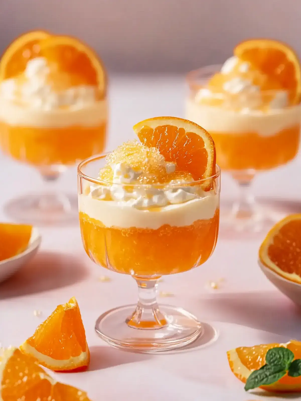Aperol Creme Dessert