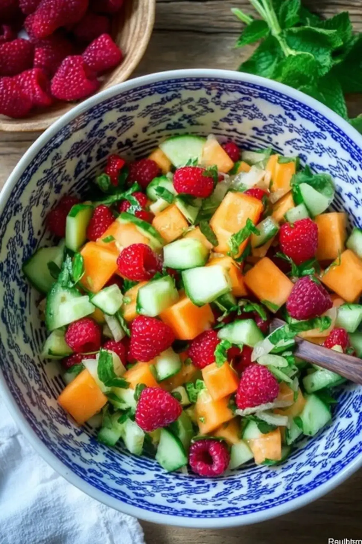 Apfel Radieschen Salat