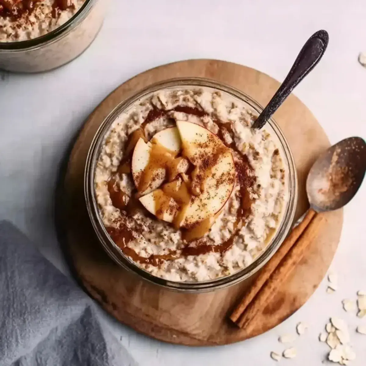 Apfel Zimt Overnight Oats