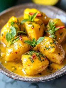 Asiatisches Mango Hähnchen